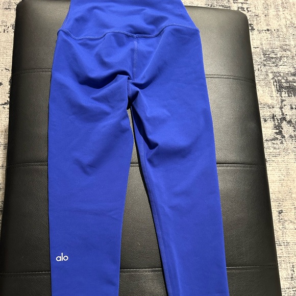 ALO Yoga Royal Blue Leggings - Picture 1 of 1